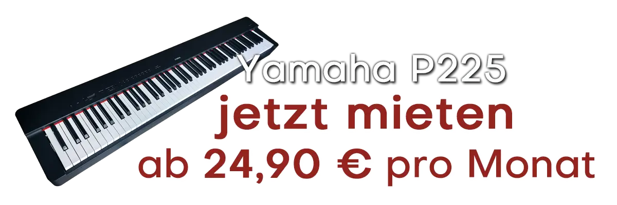 E-Pianos und Keyboards bequem mieten